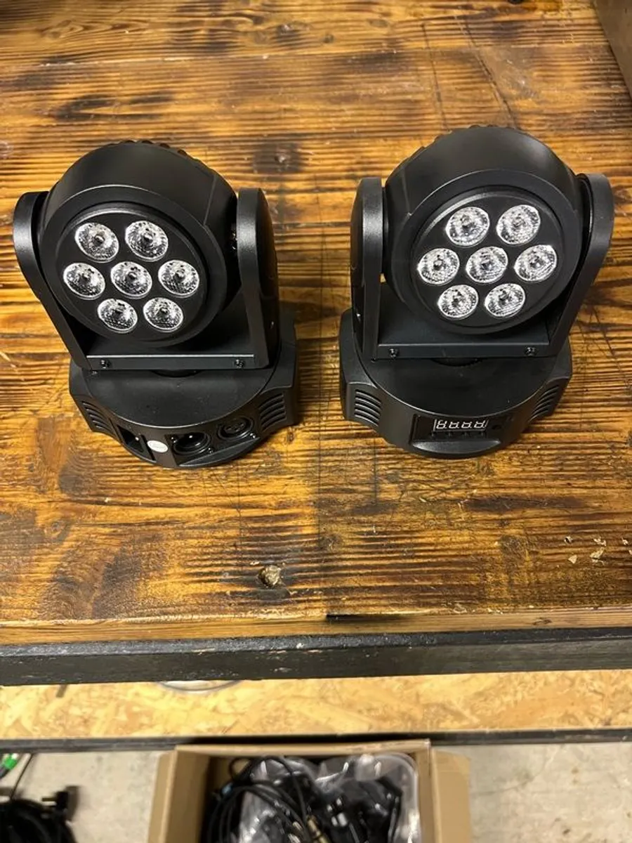 Kam Mini 7 LED Moving Head Light - Image 1