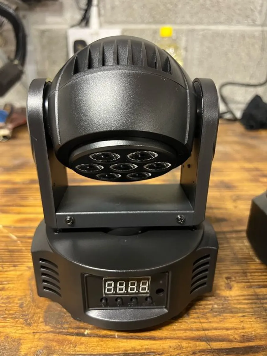 Kam Mini 7 LED Moving Head Light - Image 3