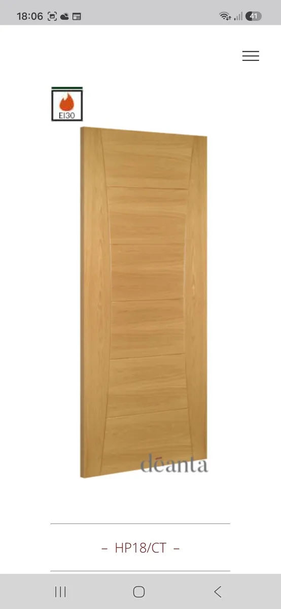 Internal oak house doors - Image 1