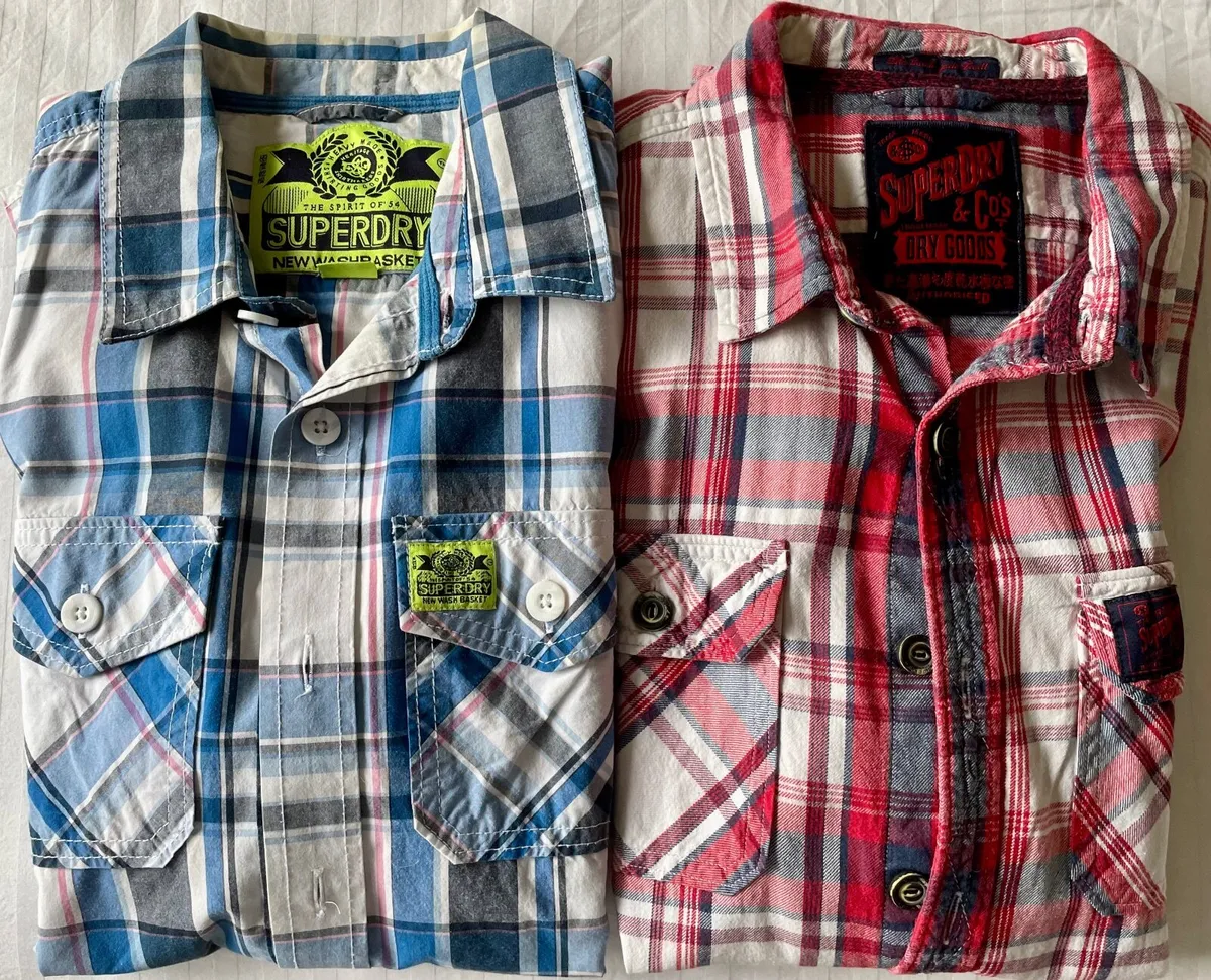 Superdry Lumberjack Shirts x 2 - Image 1