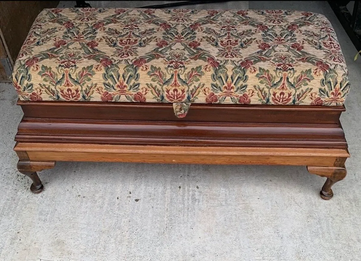 Wooden Blanket Box - Image 1