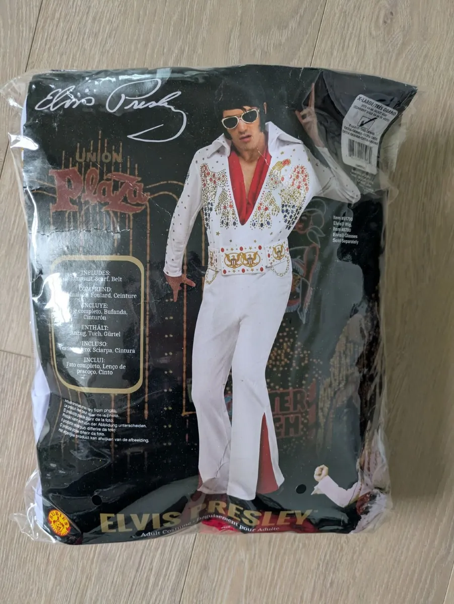 Elvis Presley Fancy Dress Costume – Complete Set - Image 1