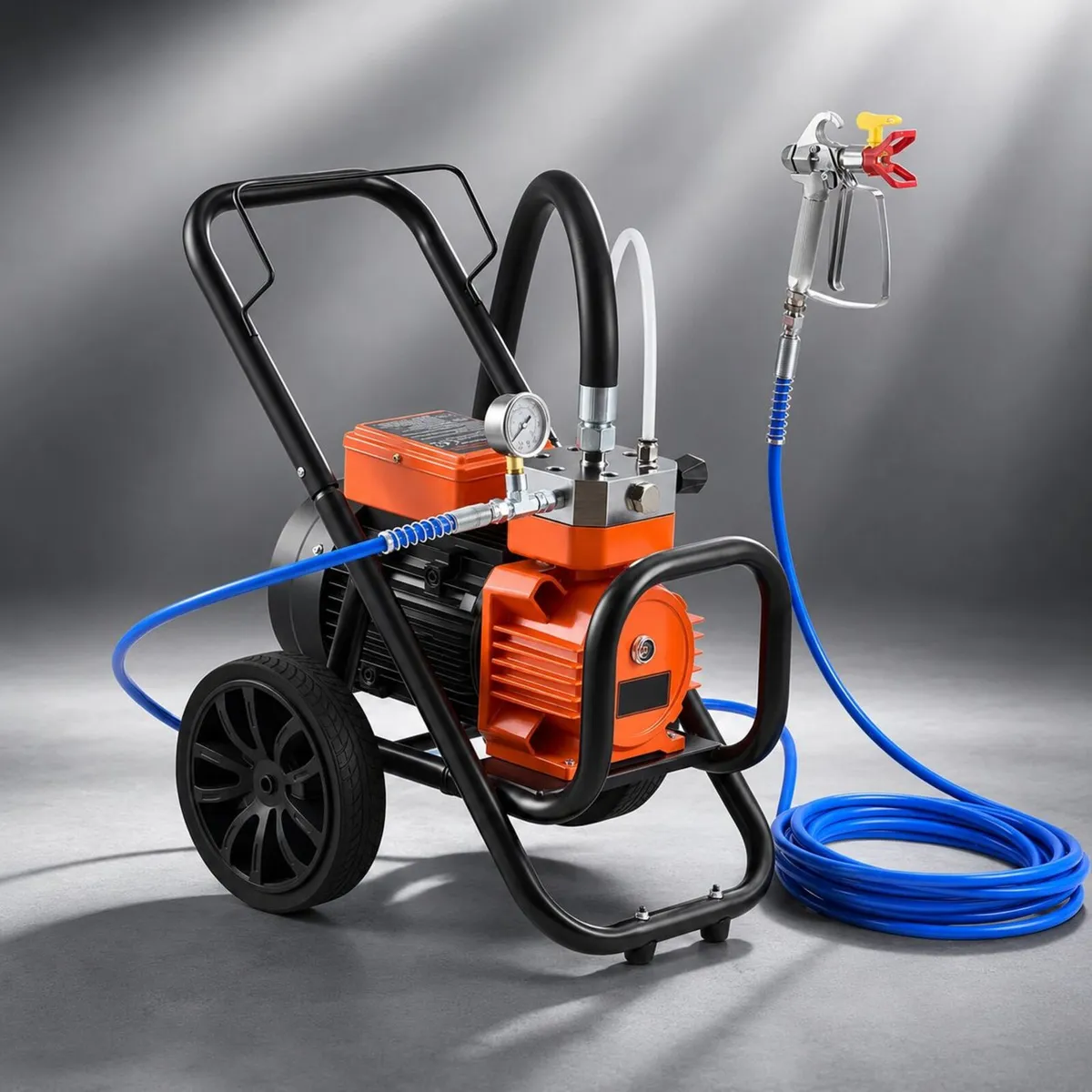 Airless Paint Sprayer 2000W 3300 PSI Heavy Duty El - Image 1