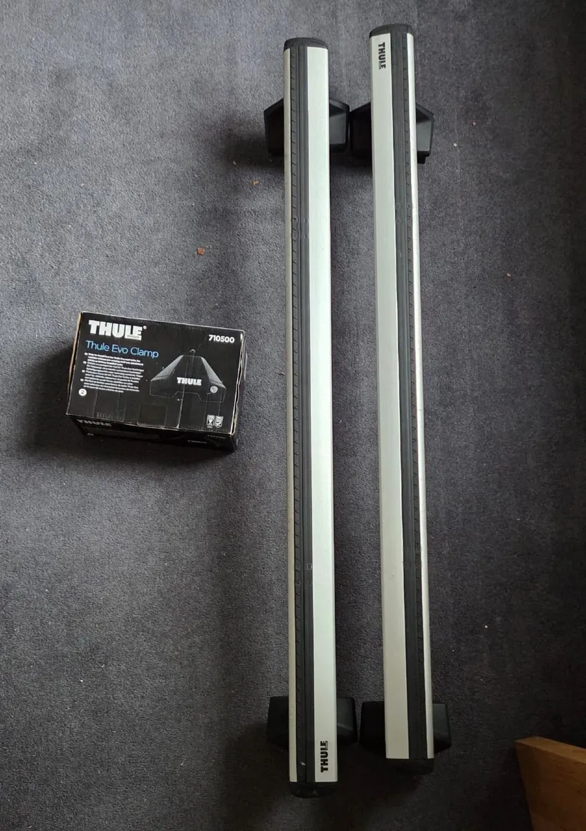 Thule WingBar Evo Roof Bars – VW Golf Mk7 (2013–20 - Image 1