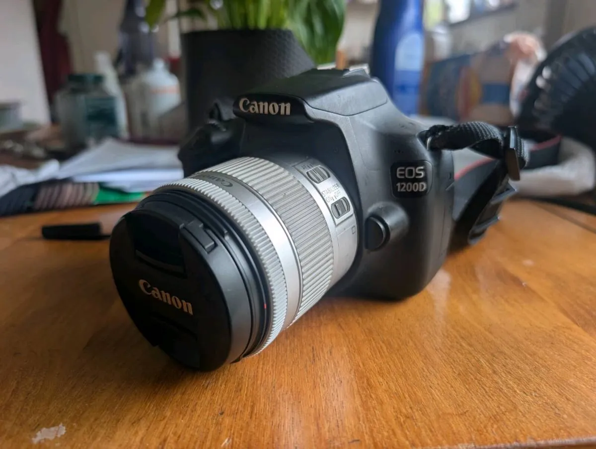 Canon EOS 1200D + 18-55mm lens - Image 1