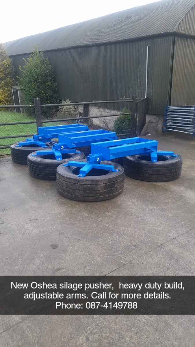 New O'Shea silage pusher - Image 1