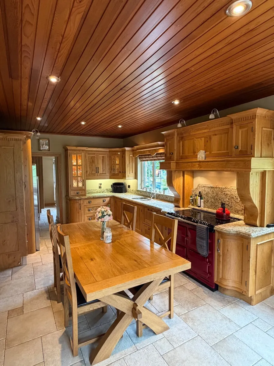 Complete Solid Wood Kitchen & Dining Set - Image 2