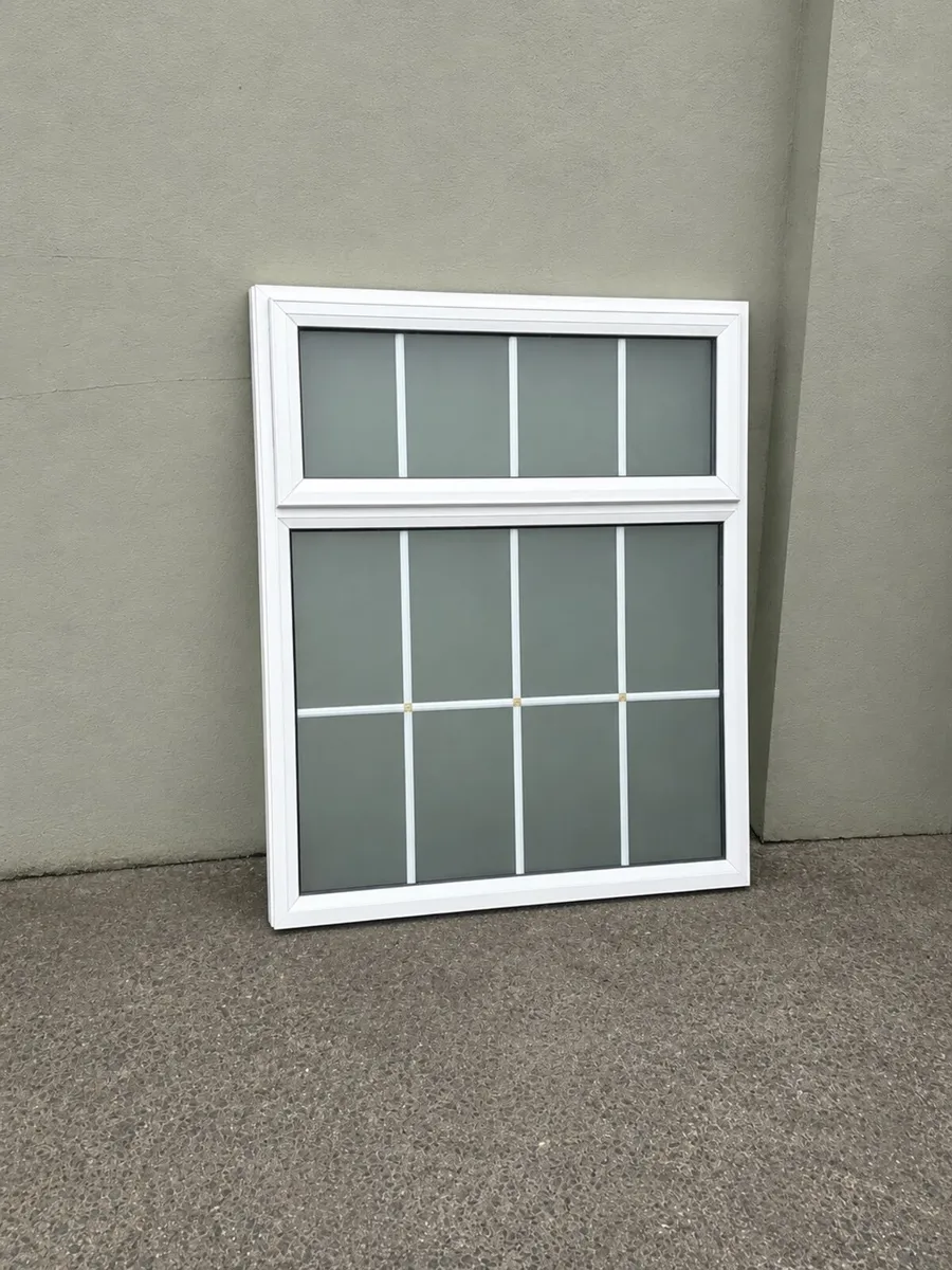 White UPVC French Patio Door + Matching Window - Image 2