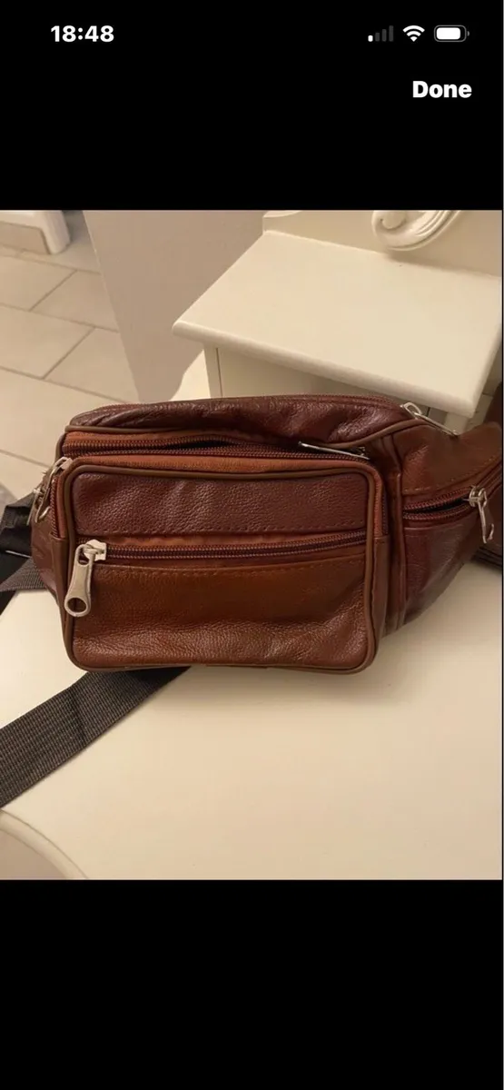 NEW - Leather Waist bag - Image 1