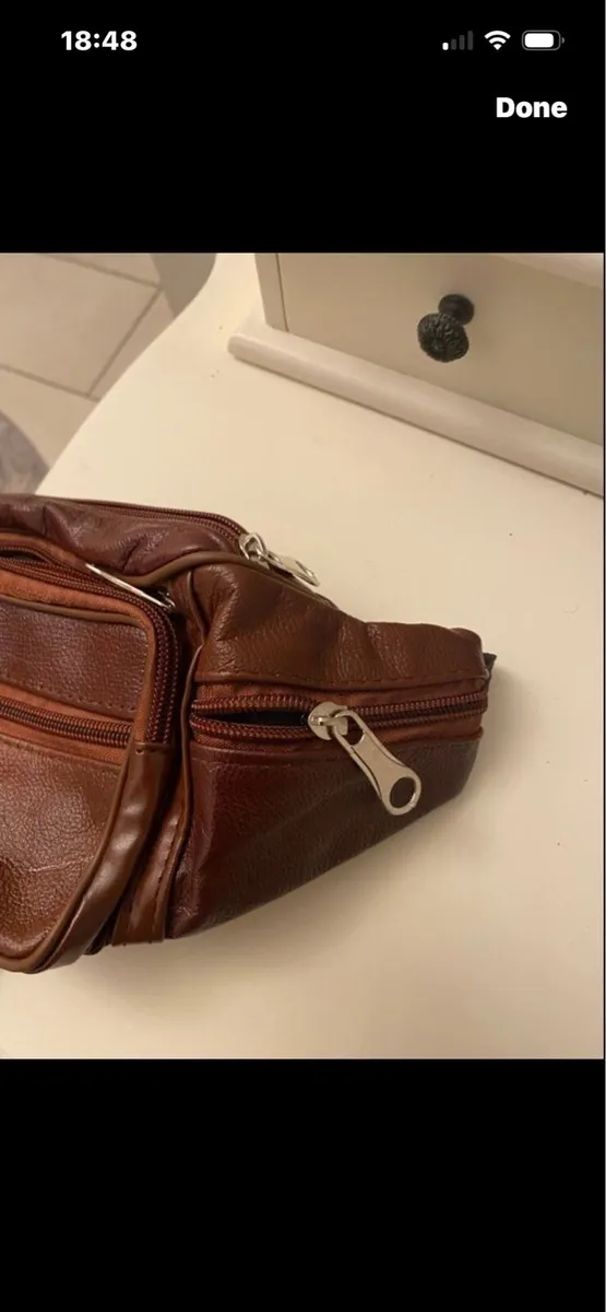 NEW - Leather Waist bag - Image 3