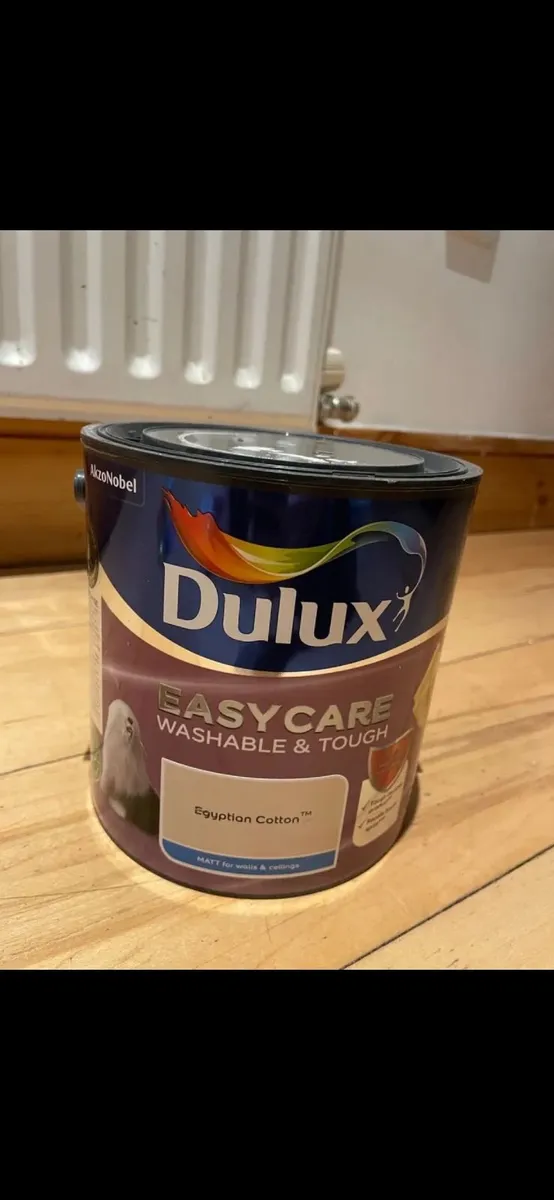 Unopened Dulux Egyptian Cotton 2.5L
