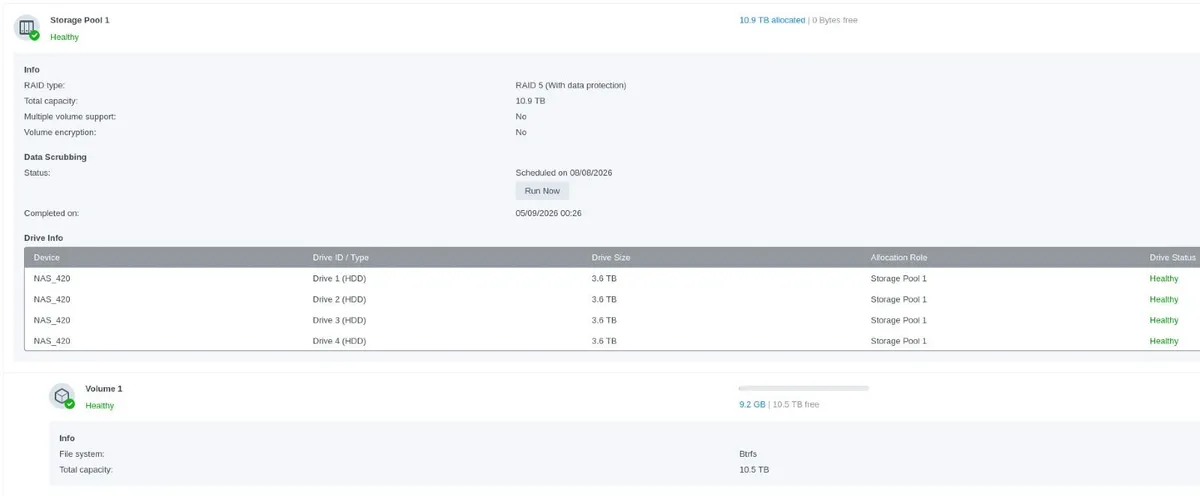 Synology DS420+ NAS with 4 × 4TB - Image 2