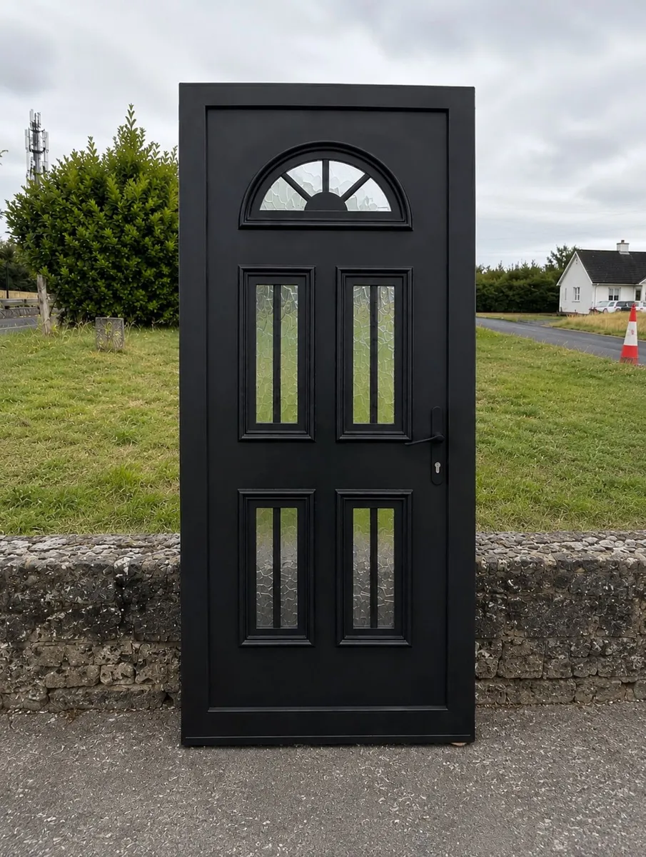 Beautiful Black Composite Single Door - Image 1