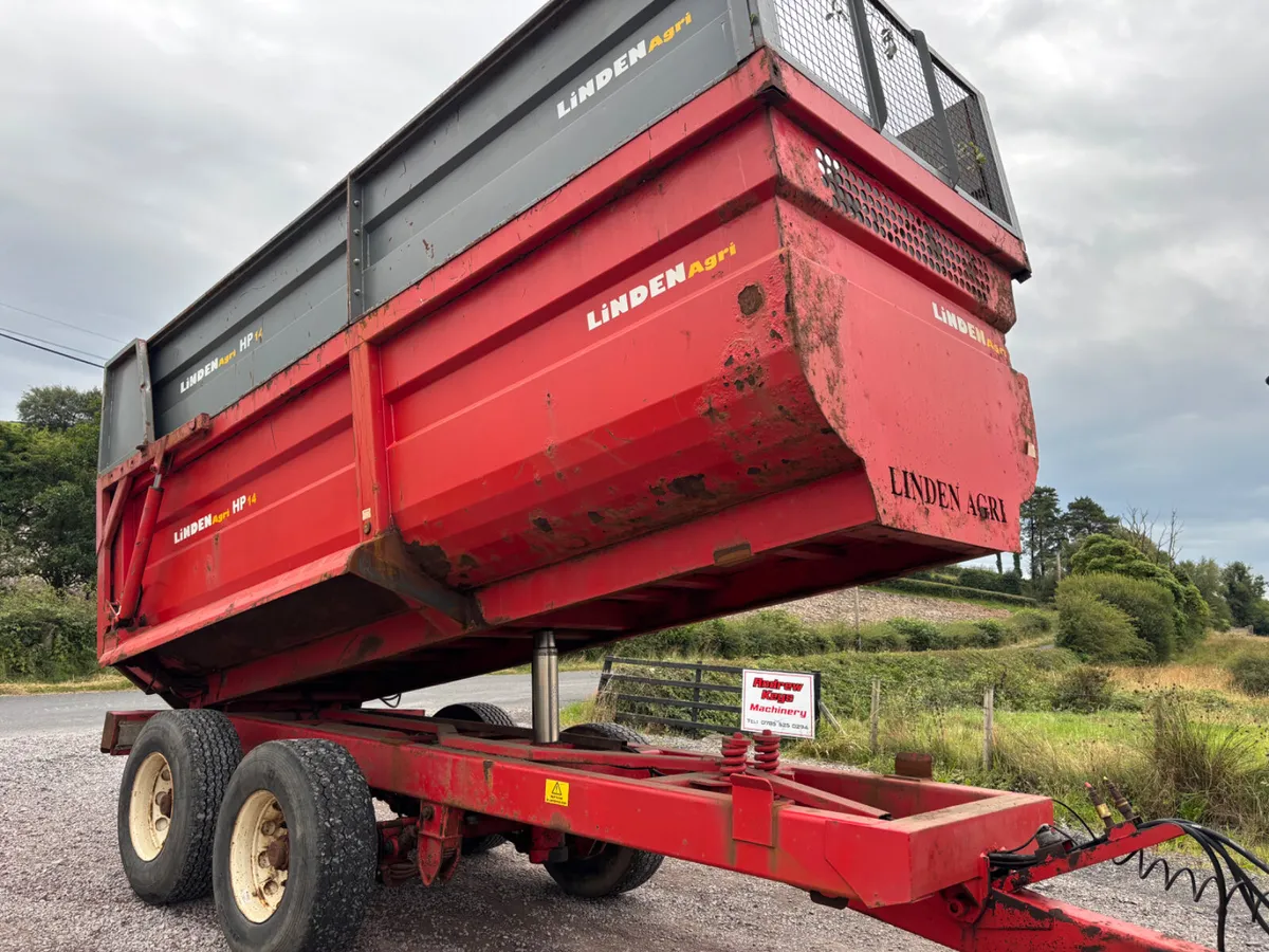 Linden agri hp14 silage trailer - Image 1