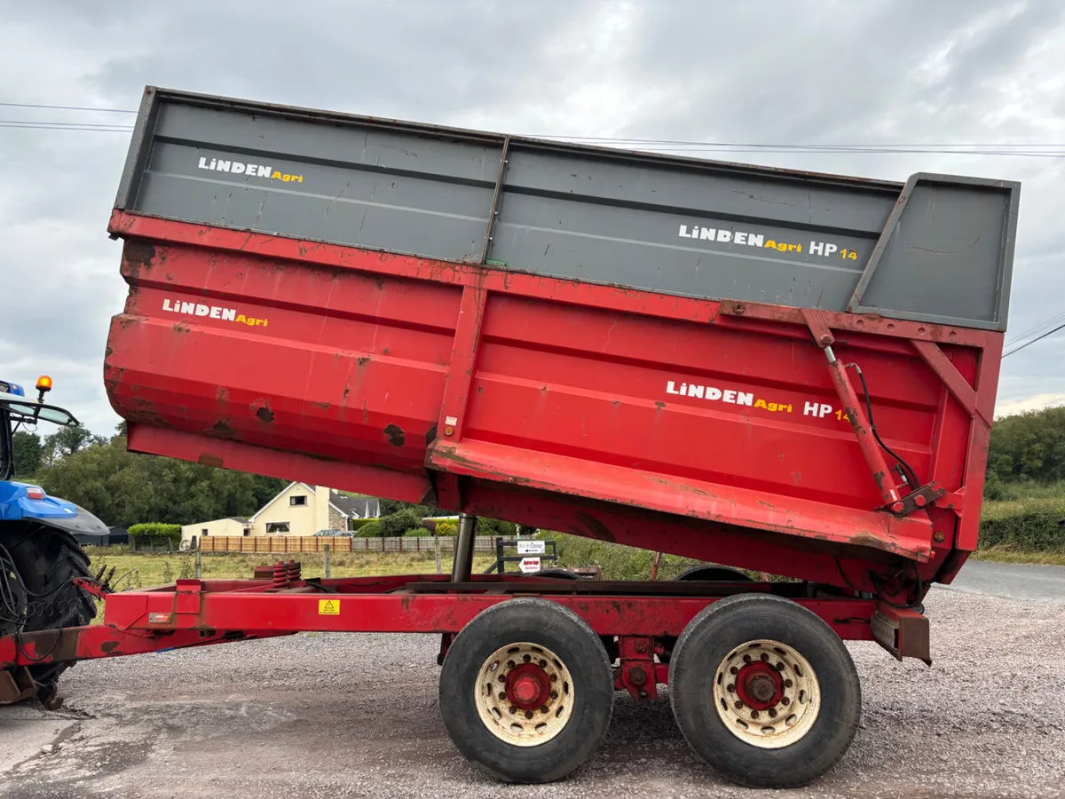 Linden agri hp14 silage trailer - Image 2