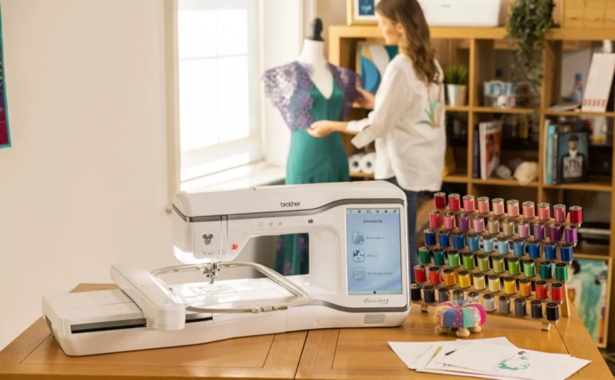 Brother embroidery machine - Image 1