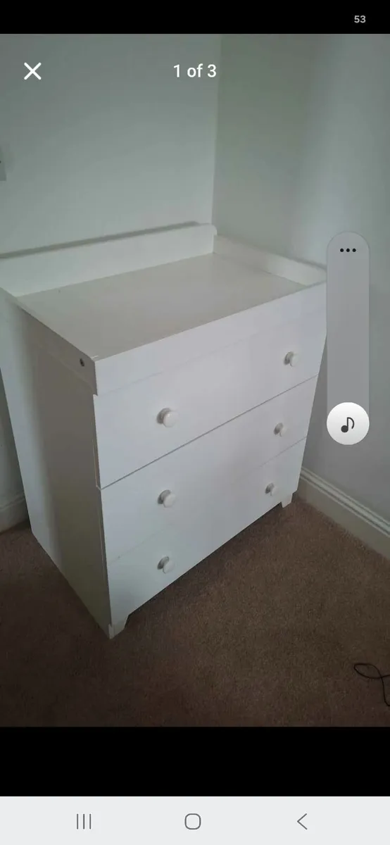 Baby chest of drawers changing mat - Image 2