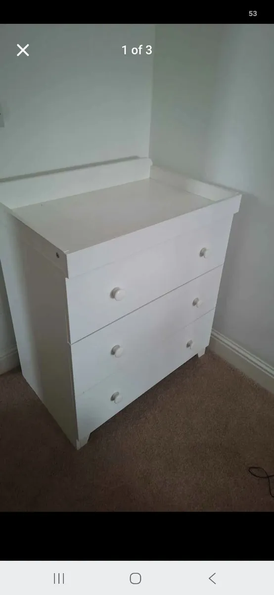 Baby chest of drawers changing mat - Image 3