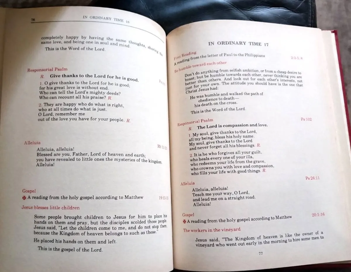 Weekday Lectionary For Masses With Children Book - Image 2