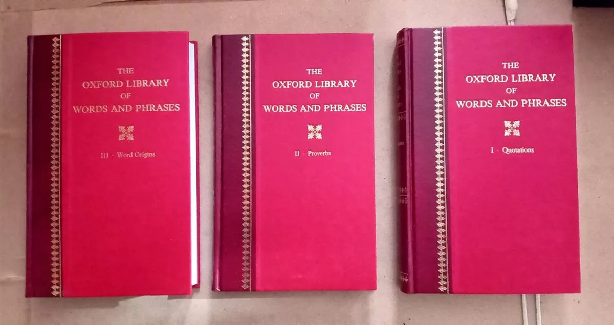 Oxford Library of Words and Phrases Three Volumes - Image 3