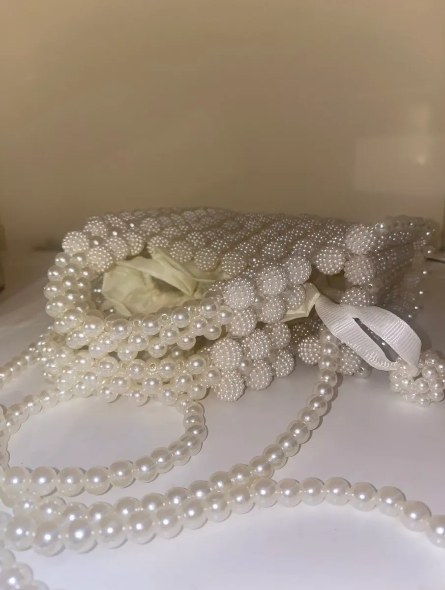 Handmade pearl bag - Image 2