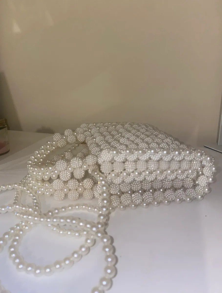 Handmade pearl bag - Image 3