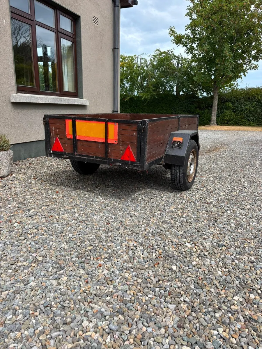 Car Trailer - Nice tidy car trailer. - Image 1