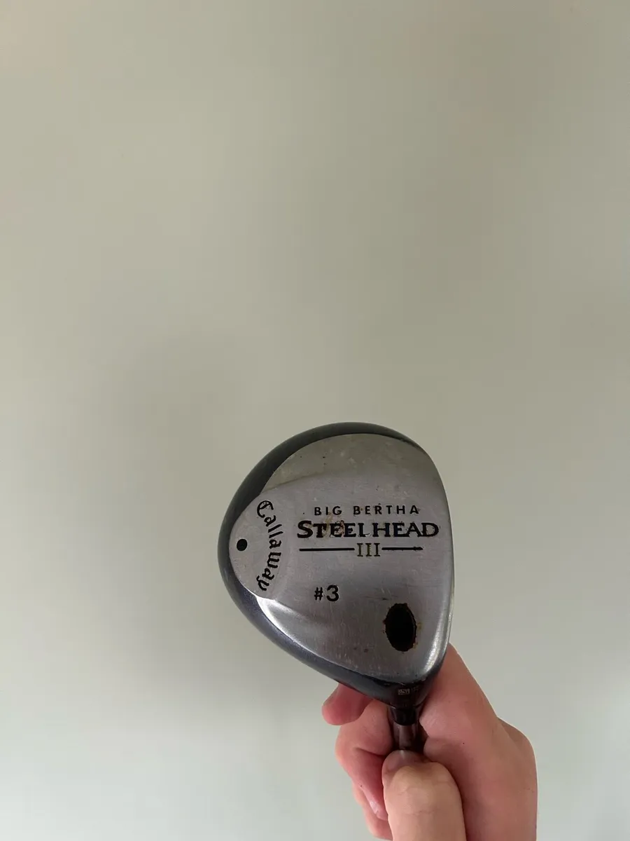 Callaway Big Bertha Steelhead III 3 Wood 15° Loft - Image 1