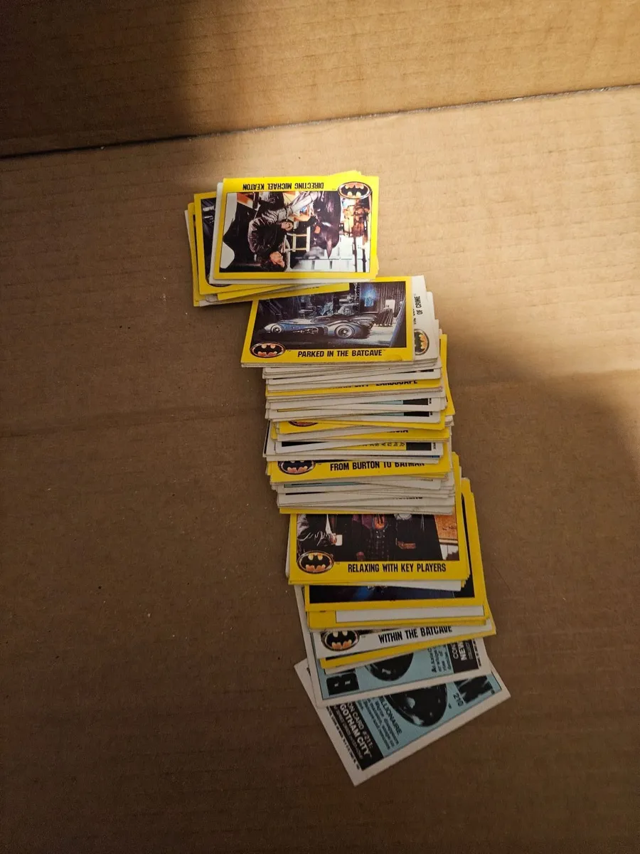 Vintage Batman Trading Cards - Image 1