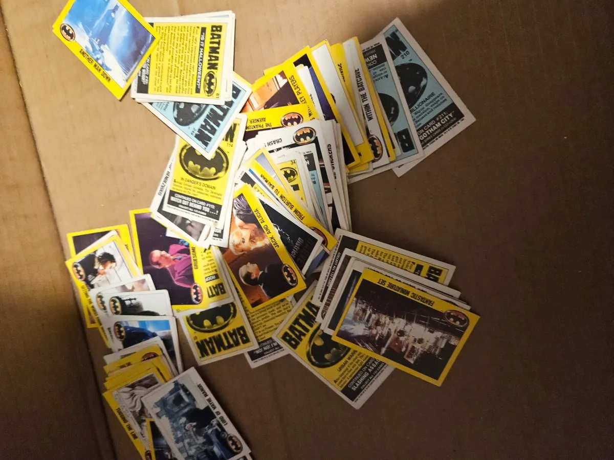 Vintage Batman Trading Cards - Image 3