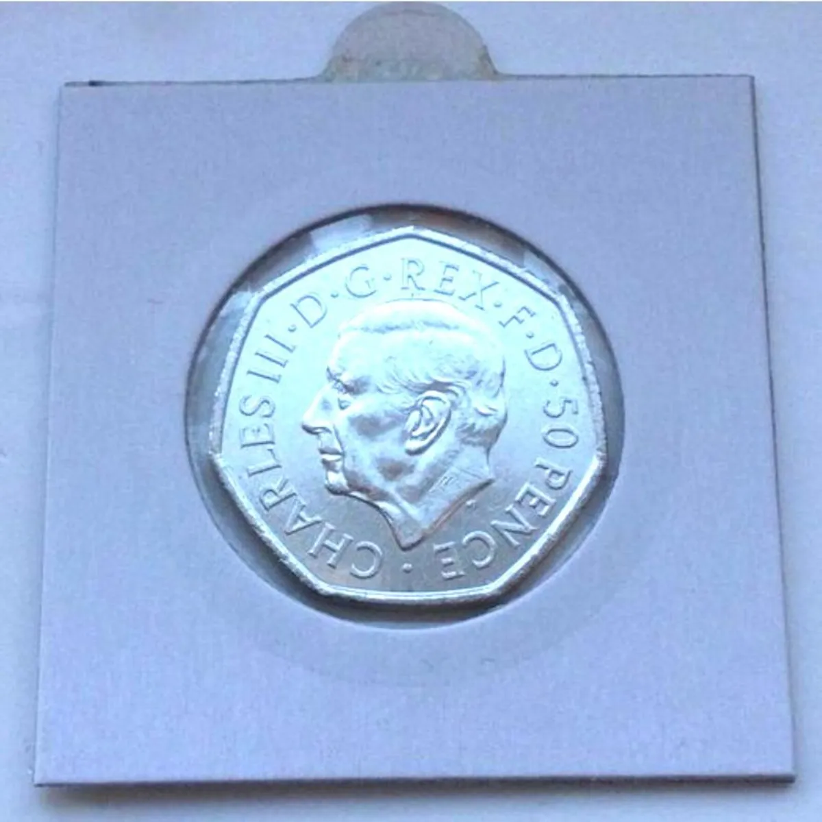 2022 - Charles 111,- uncirculated - 50 P - Image 2