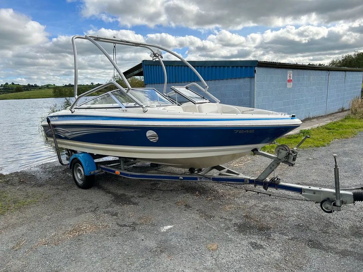 2007 Larson 180 Sei Volvo Penta 4.3v6 wake tower - Image 3