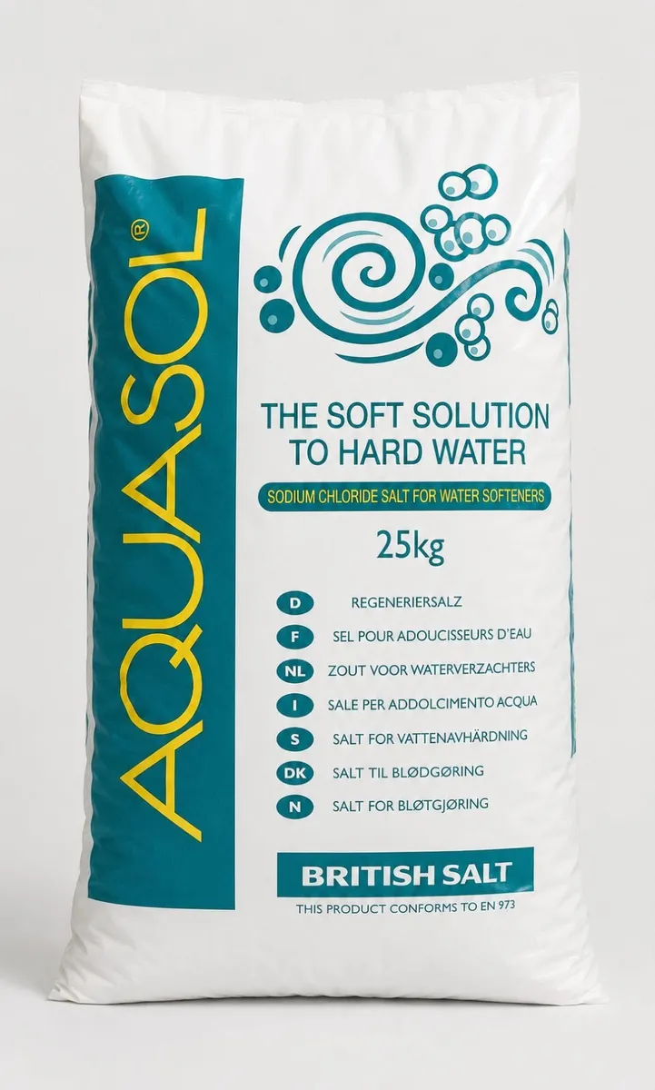 PDV Water Softener Salt 25kg Bags. FREE DELIVERY! - Image 1