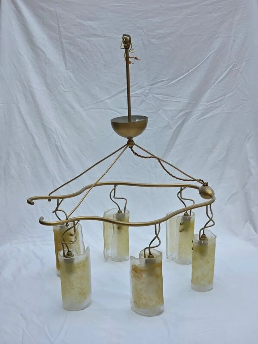 Sil Lux 6 Light Chandelier + Wall Lights - Image 1