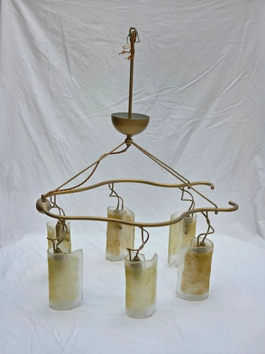 Sil Lux 6 Light Chandelier + Wall Lights - Image 3