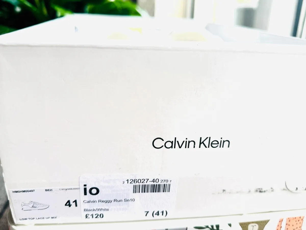 Brand New Calvin Klein Trainers, Size 7 / EU 41 - Image 3