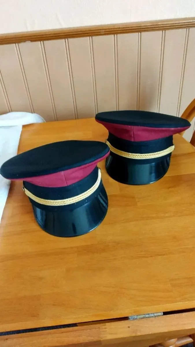 2. Uniform dress hats - Image 1