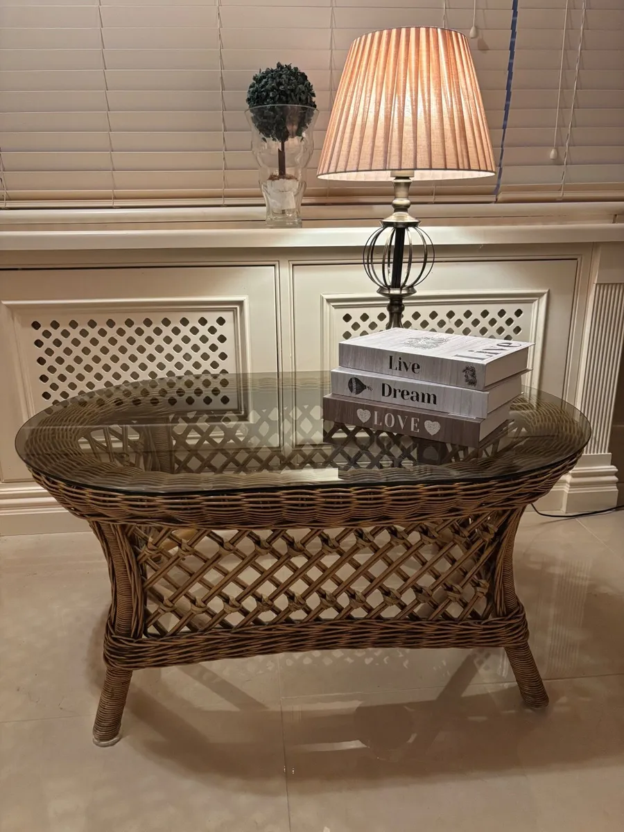 5 Piece wicker cane set - Image 2
