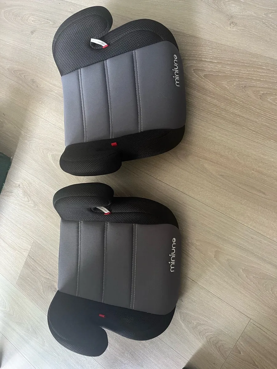 Two booster seats