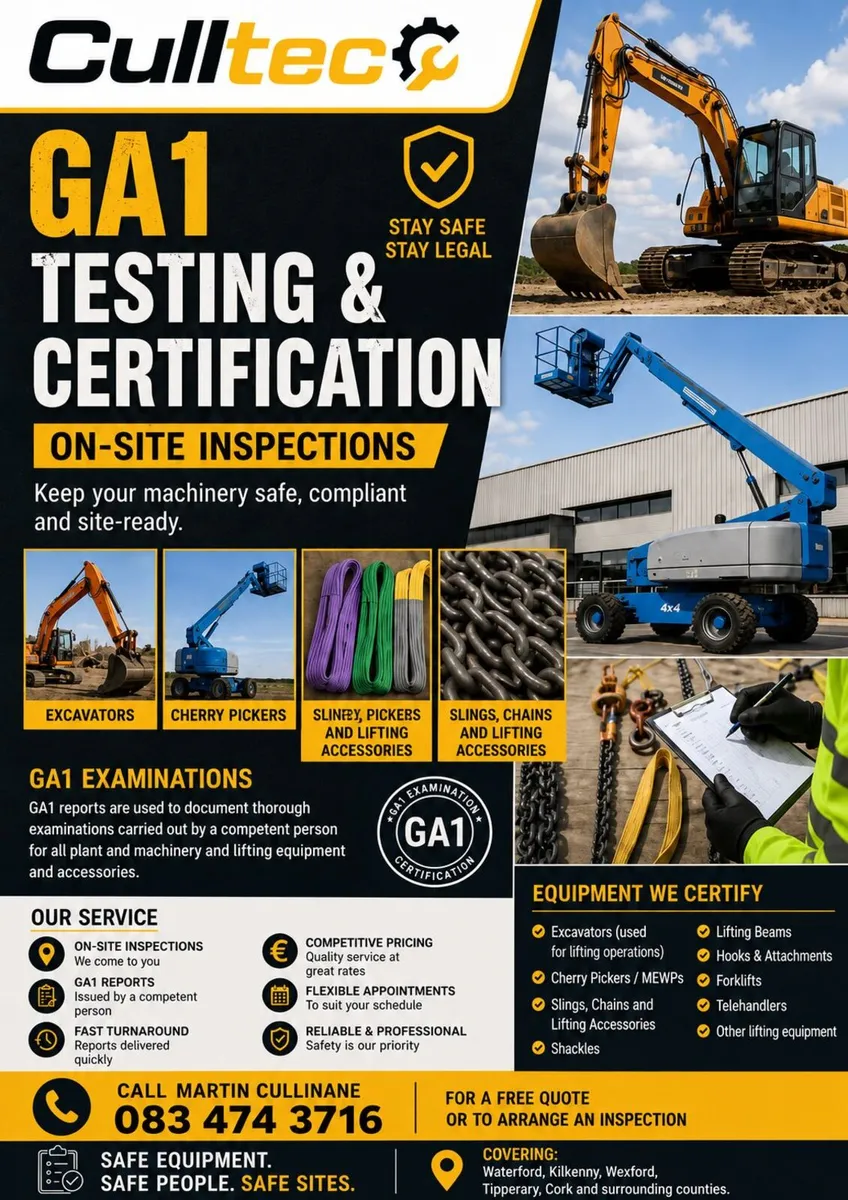 GA1 and All Safety inspection - Image 1