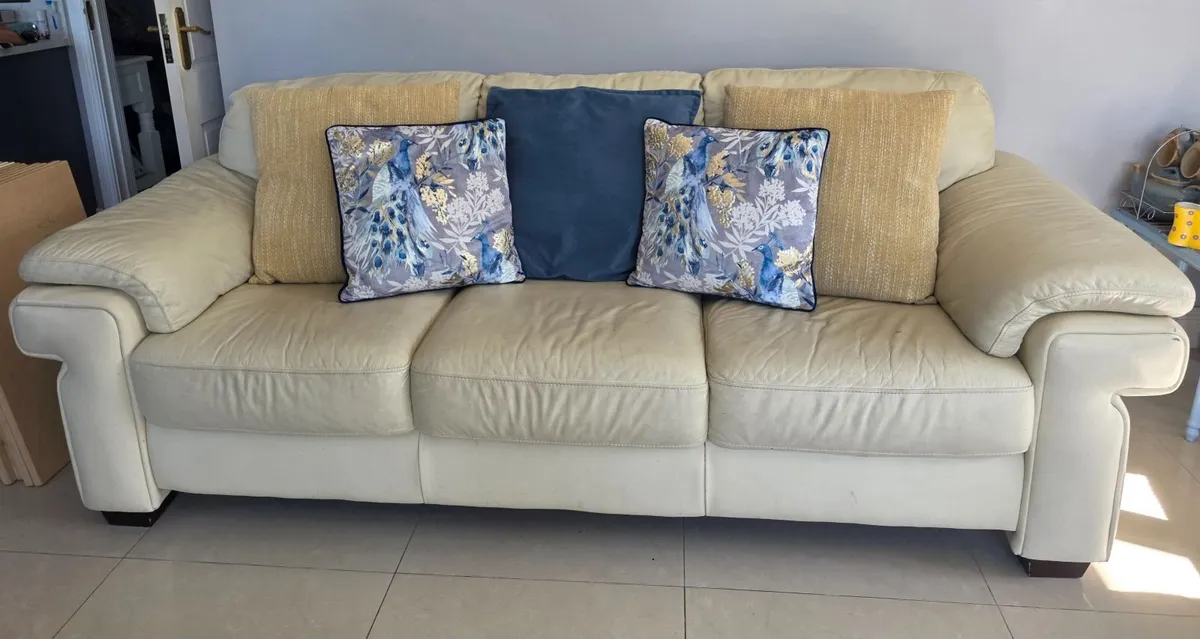 Leather Couch - Image 4
