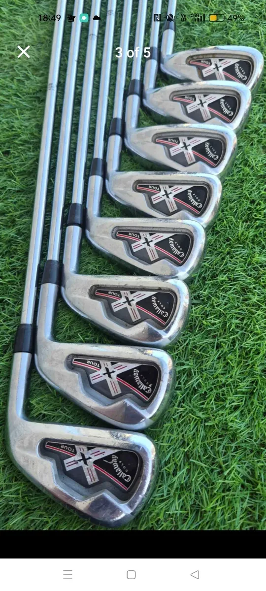 Callaway Tour X Irons - Image 1
