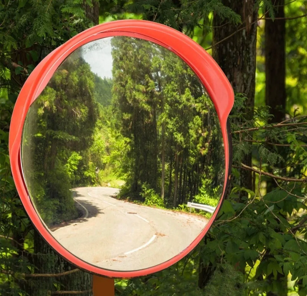 60cm Driveway Convex Curved Safety Mirror NEW - Image 2