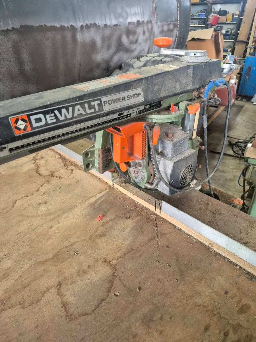 Dewalt radial arm saw 230v - Image 2