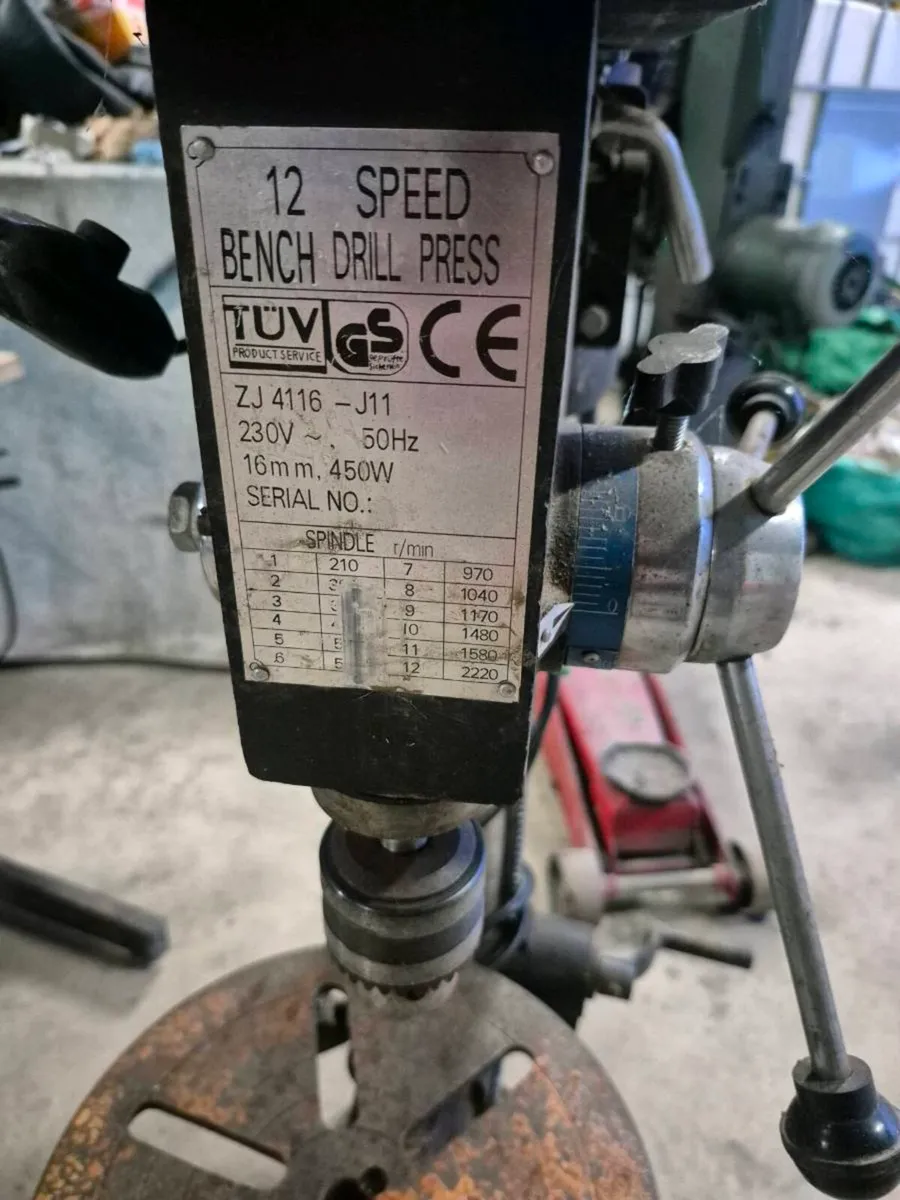 Bench top pillar drill - Image 3