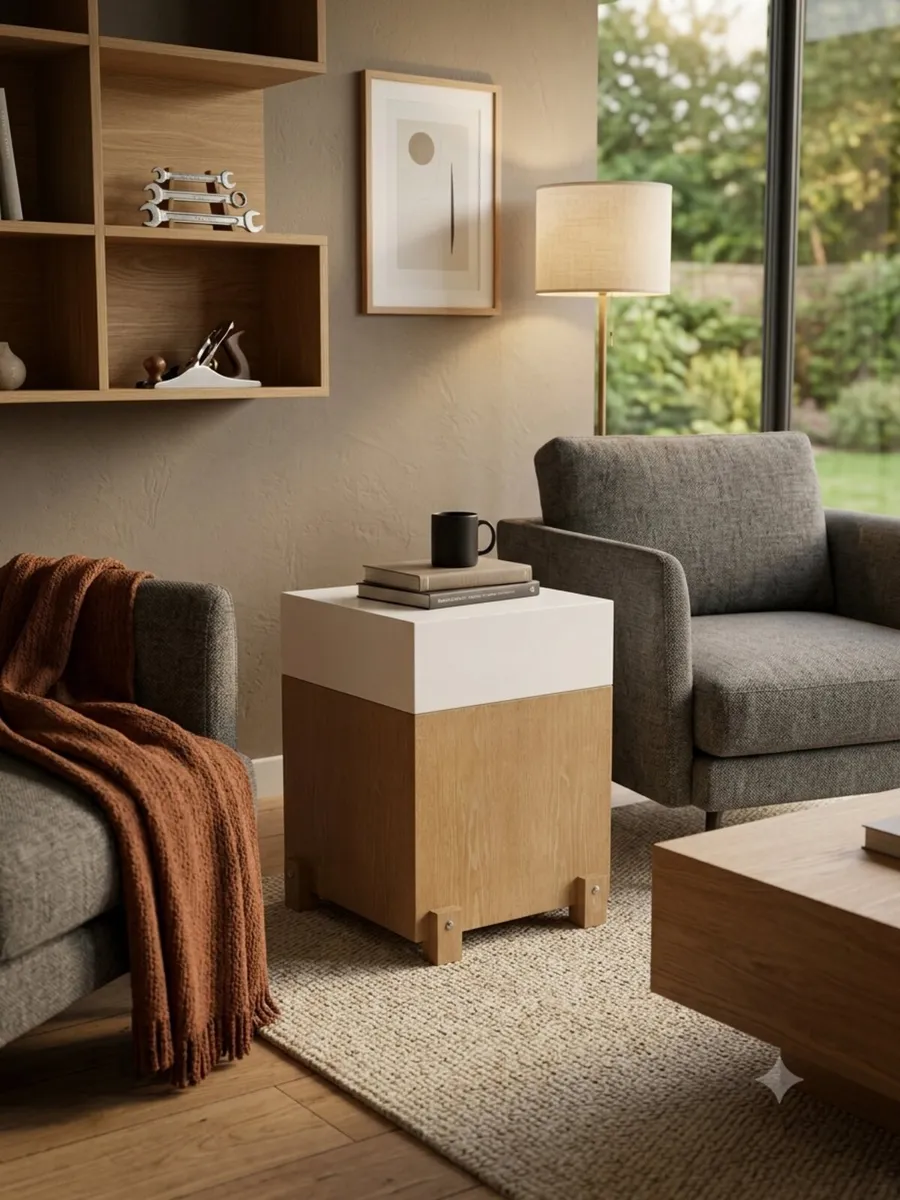 Pair of Designer 'Simplicity' Side Tables - Image 2