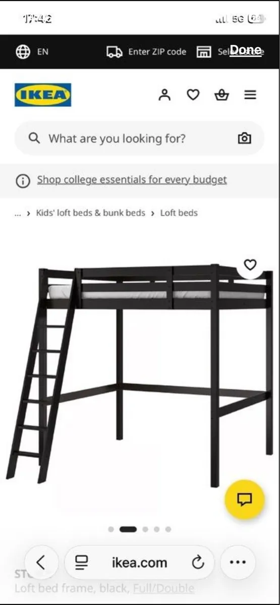 Loft bed - Image 1