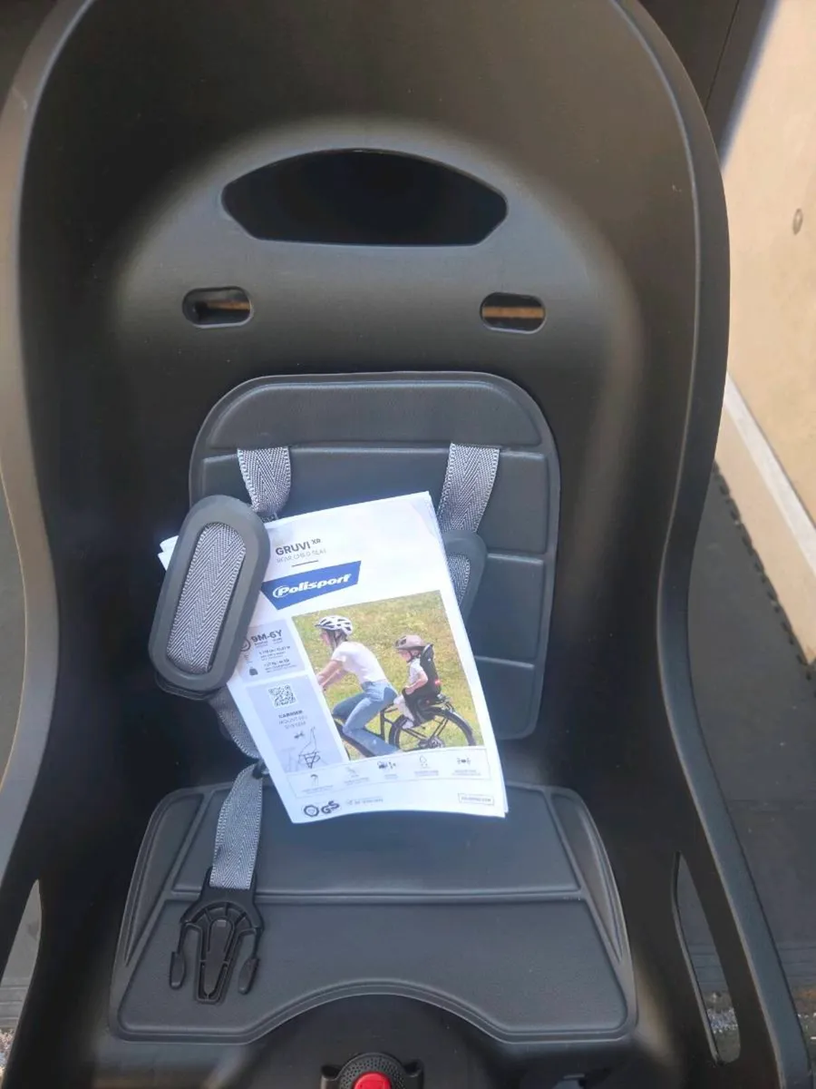 Brand New Polisport Groovy Rear Child Bike Seat - Image 1
