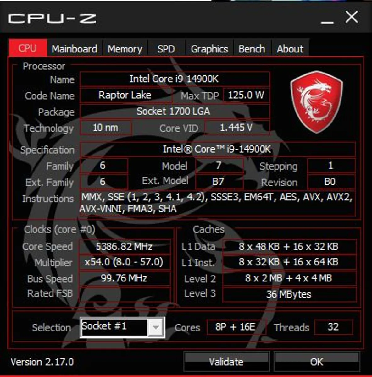 Intel i9-14900K + MSI Z790 Tomahawk WiFi Bundle - Image 4