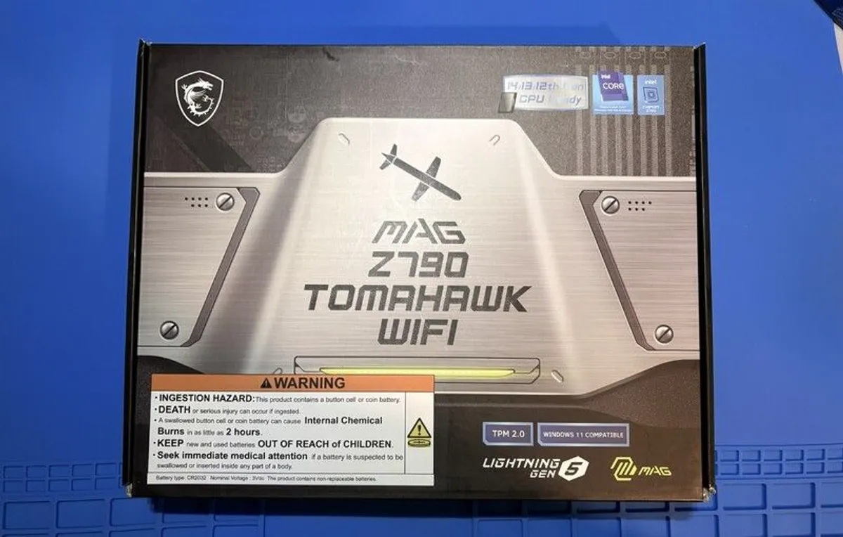 MSI MAG Z790 Tomahawk WiFi, Six Months Use, Boxed - Image 1